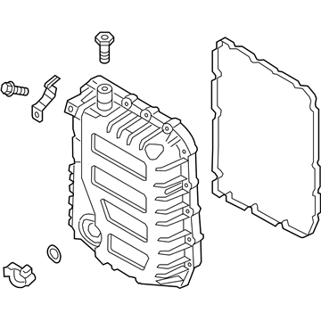 Kia 452803B821 Cover-Valve Body