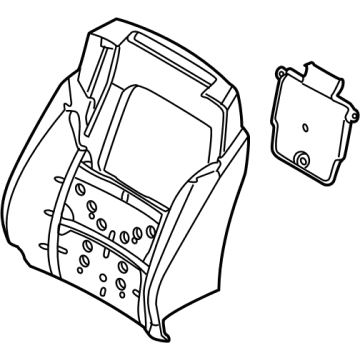 Ford ML3Z-1564810-A PAD - SEAT BACK