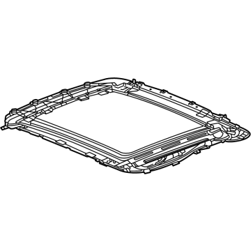 GM 42673418 Sunroof Frame