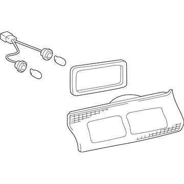 Toyota 81670-AA010 Combo Lamp Assembly