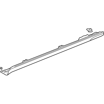 Honda 71800-S04-003 Garnish Assy., R. Side Sill