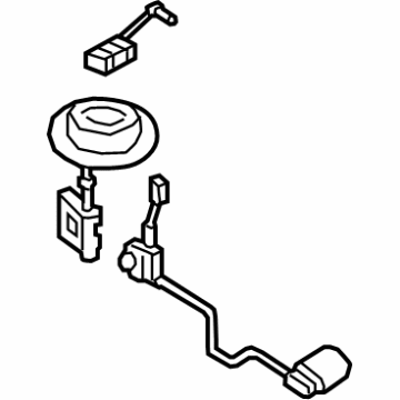 Hyundai 31130-D2000 Suction Plate And Sender Assembly