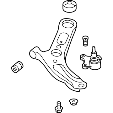 Hyundai 54501-J3AA0 Arm Complete-Front Lower, RH