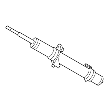 Acura 51621-TP1-A01 Shock Absorber Unit, Left Front