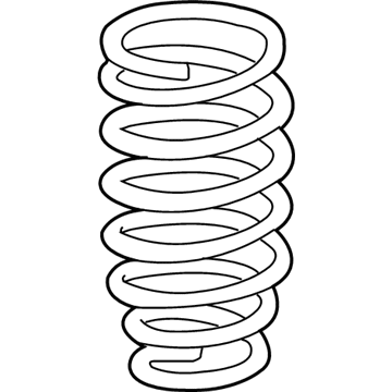 Acura 51401-TP1-A01 Spring, Front