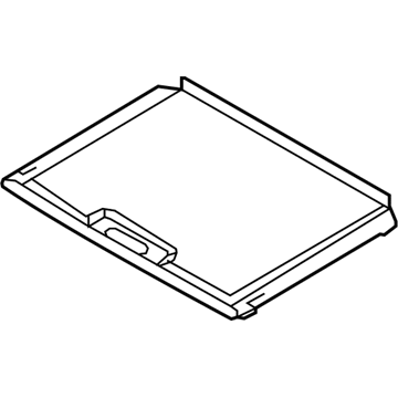 Ford AH6Z-54519A02-AA Sunshade