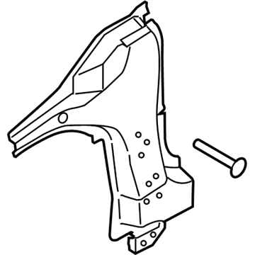 Ford EJ7Z-7802500-A Hinge Pillar