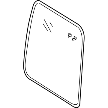 Nissan 96366-1PA3E Glass-Mirror, LH