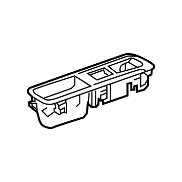 Lexus 74231-48190 Panel, Front Door ARMREST Base