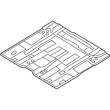 Hyundai 65111-2E011 Panel-Center Floor