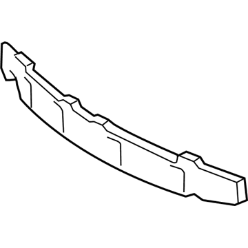 Hyundai 86520-1E050 Absorber-Front Bumper Energy