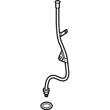 BMW 11-43-8-631-907 Guide Tube, Oil Dipstick