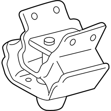 Toyota 12371-31051 Rear Mount