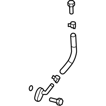 GM 12573420 Hose-Generator Cooling Inlet