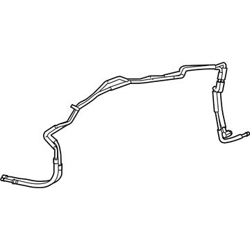 GM 84165650 PIPE ASM-TRANS FLUID AUX CLR INL FRT INTE