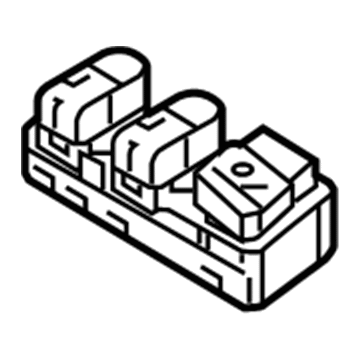 Kia 93571H9100 Power Window Unit Assembly