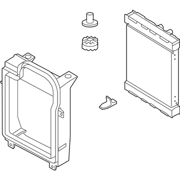 BMW 17-11-7-586-544 Radiator