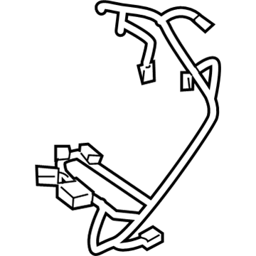 Infiniti 87069-1LF8A Harness-Front Seat