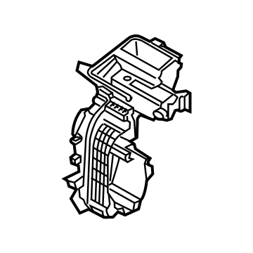 Hyundai 97134-GI000 CASE-HEATER, LH