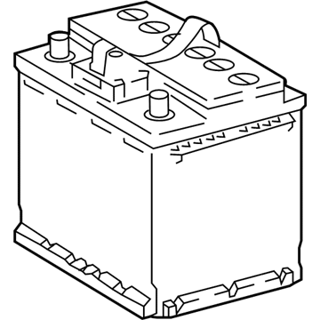 Toyota 28800-21211 Battery