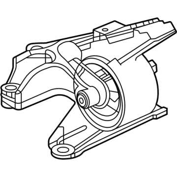 Honda 50850-TMB-H53 Mounting Rubber Assembly-, Transmission