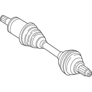 BMW 31-60-7-607-938 Cv Axle Shaft Right