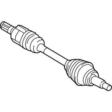 Hyundai 49501-BY000 Shaft Assembly-Drive, RH