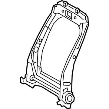 Toyota 71014-33390 Seat Back Frame