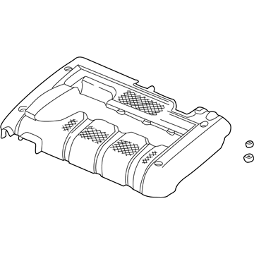 Hyundai 29240-23600 Engine Cover Assembly