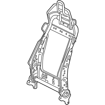 Lexus 71014-30B50 Frame Sub-Assembly, Front Seat