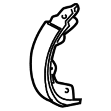 Honda 43153-S9V-A21 Shoe A, Parking Brake