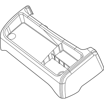 Mopar 1RT17XDVAB Tray-Floor Console