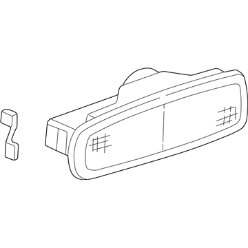 Acura 33901-SL0-A01 Lamp Unit, Passenger Side