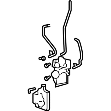 Honda 72110-SAA-G11 Lock Assembly, Right Front Power Door