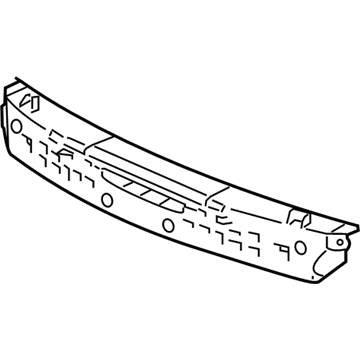 Honda 71172-TP6-A00 Box, FR. Bumper Beam