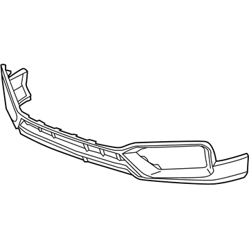 Honda 04712-TP6-A90 Face, Front Bumper (Lower) (Dot)