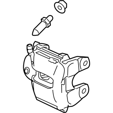 BMW 34-11-6-788-431 Brake Caliper Left