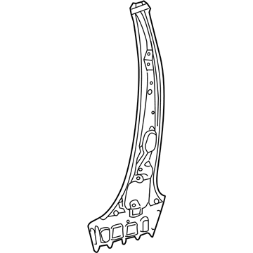 Lexus 61307-0E070 Pillar Sub-Assembly, Center