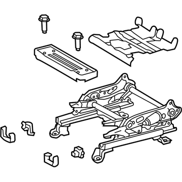 Toyota 71120-06160 Seat Adjust Assembly