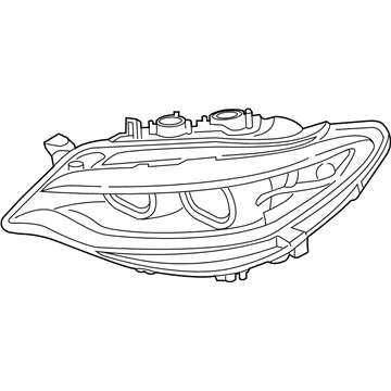 BMW 63-13-7-388-937 Left Headlight