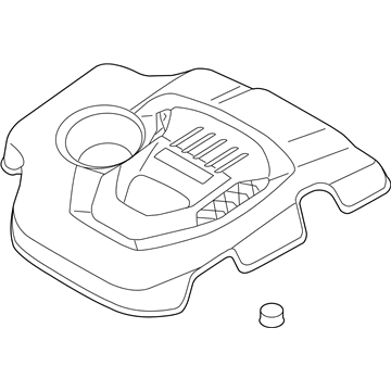 Kia 292402E250 Engine Cover Assembly