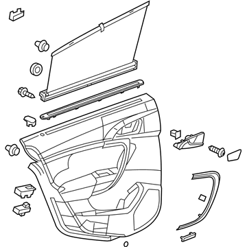 GM 23110533 Door Trim Panel