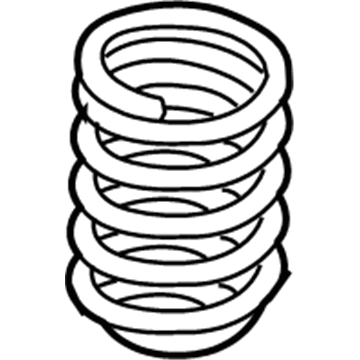 BMW 31-33-6-767-370 Front Coil Spring