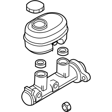 Mopar 5093407AA Brake Master Cylinder