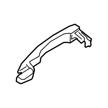 Nissan 82640-6CA9B Handle Outside