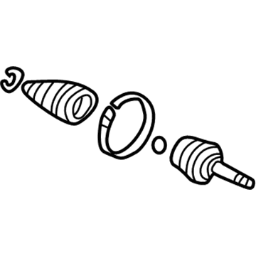 Acura 44014-S0K-C12 CV Joint Set