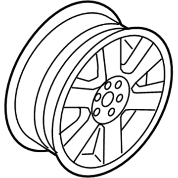 Ford 8E6Z-1007-F Wheel, Alloy