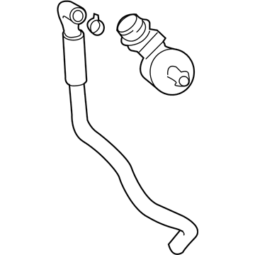 Infiniti 14912-JK25A Hose Assy-Evaporation Control