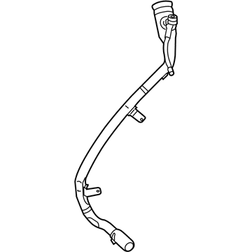 BMW 16-11-7-353-911 PLASTIC FILLER PIPE