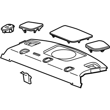 GM 25768916 Package Tray Trim